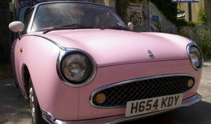 Розовые автомобили (25 фото)
