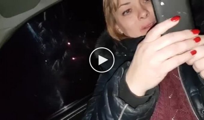 Женщина которая искала ночные приключения. Будние дни у украинских работников такси (мат)
