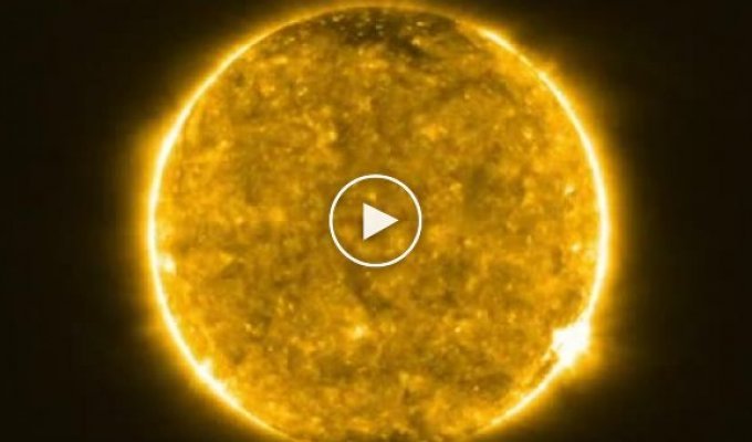 Самые близкие кадры солнца от зонда Solar Orbiter