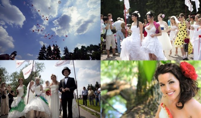 10-й парад невест в Москве (34 фото)