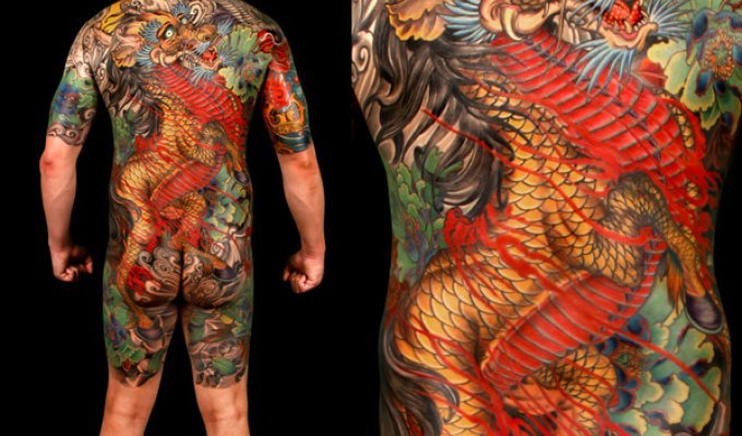 Азиатский стиль татуировок (20 фото)