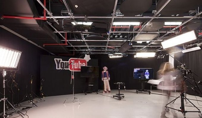YouTube открыл шикарный офис-студию в Лондоне (21 фото)