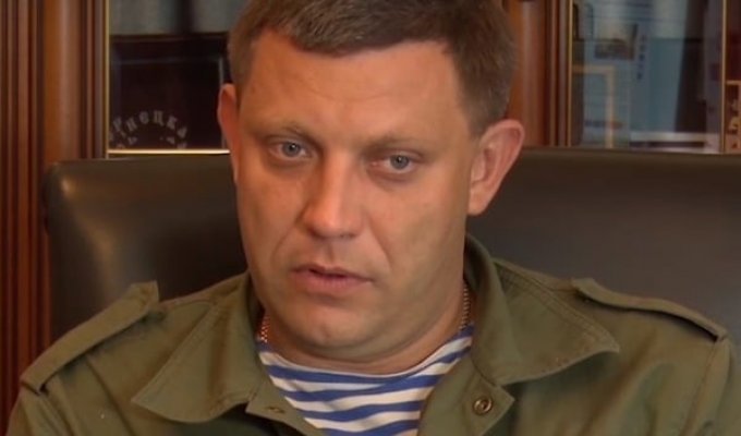 Захарченко мечтает об активизации боевых действий на Донбассе