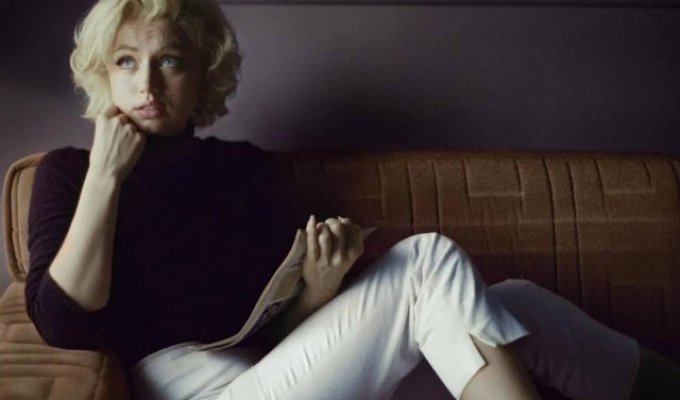 Ана де Армас в первом тизере фильма «Блондинка» про Мэрилин Монро (7 фото + видео)