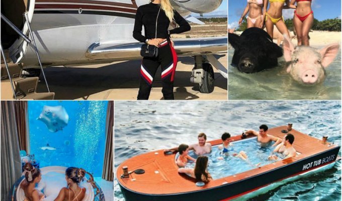 Богатые детки хвастаются своим отдыхом в Instagram (31 фото)