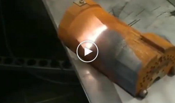 Обработка ржавчины на металле лазером