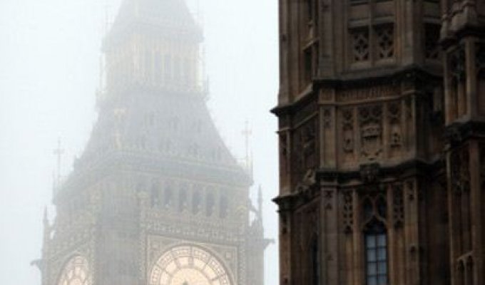 Туман над Лондоном (13 фото)