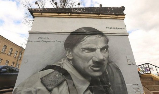 Санкт-Петербург борется с граффити (4 фото)