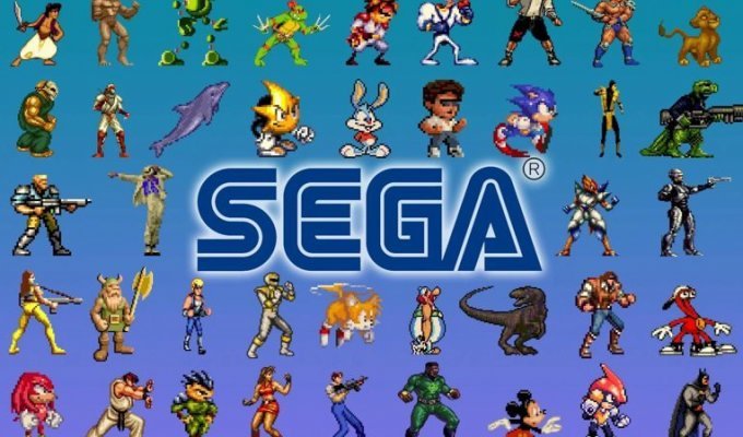 История возникновения приставки Sega (38 фото)