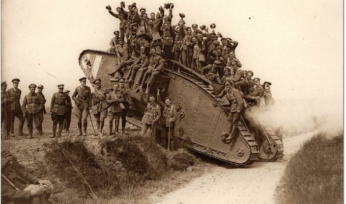 Военная техника Первой мировой войны (37 фото)