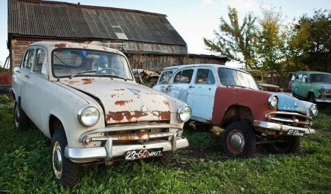 Автомобили Михаила Красинца. Что станет с уникальной коллекцией? (7 фото + 1 видео)