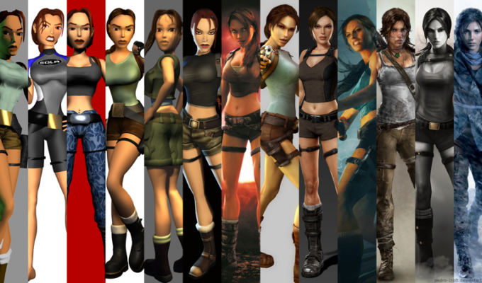 История серии Tomb Raider (17 фото)