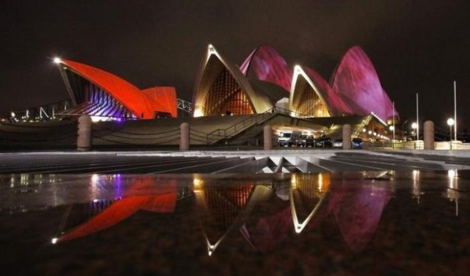 Фестиваль света в Сиднее (10 фотографий)