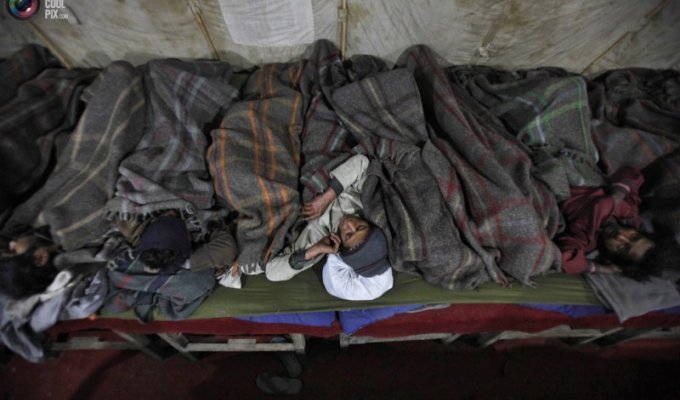Бездомные Нью-Дели (20 фото)