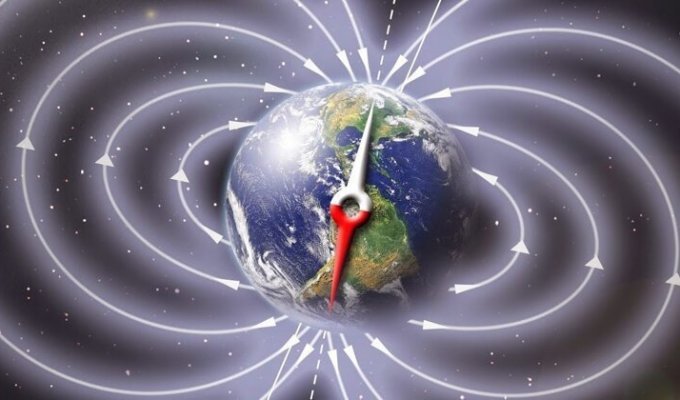Северный магнитный полюс Земли убегает от навигаторов (7 фото)