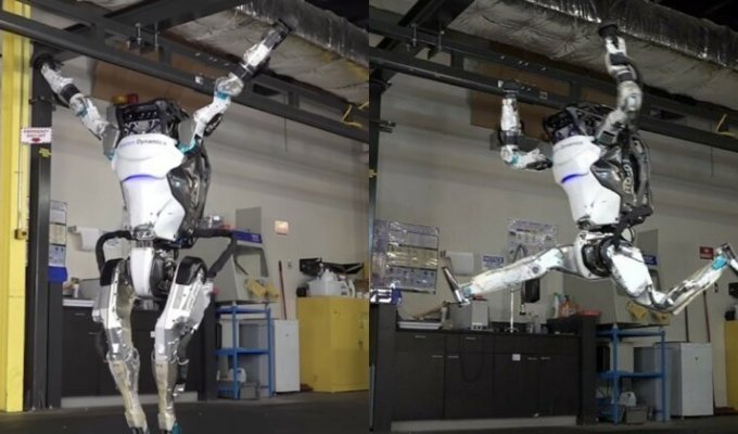 Boston Dynamics показал новое видео с роботом, которого научили кувыркаться и вставать на руки (3 фото + 1 видео)