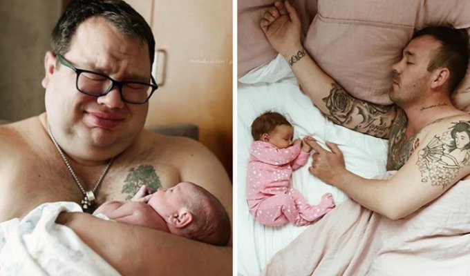 Счастье отцовства: самые трогательные фотографии пап (39 фото)