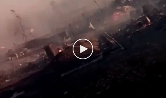 В Иркутской области сгорела деревня Бубновка