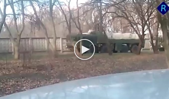 Армия РФ к границам Украины переместила тактические ядерные ракетные комплексы Искандер