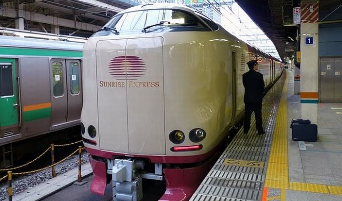 Как выглядит японский поезд (18 фото)