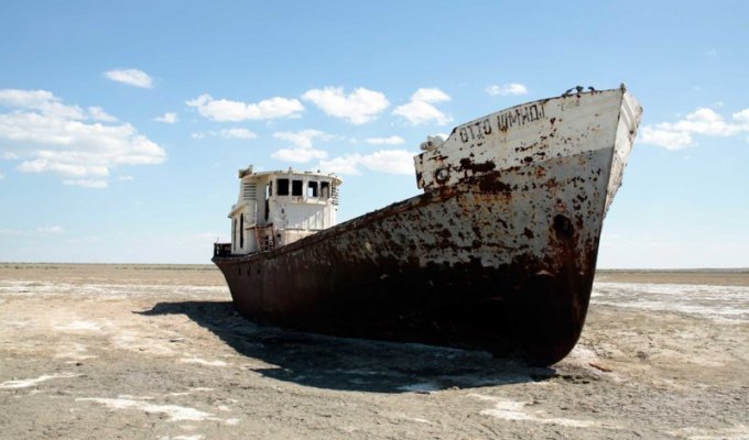 Жизнь и... одного Аральского корабля (35 фото)