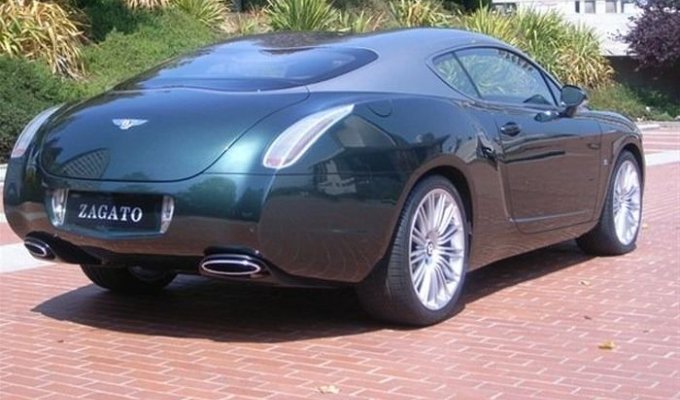 Эксклюзивный Bentley Continental GT от ателье Zagato продадут за 1,5 млн.$ (24 фото)