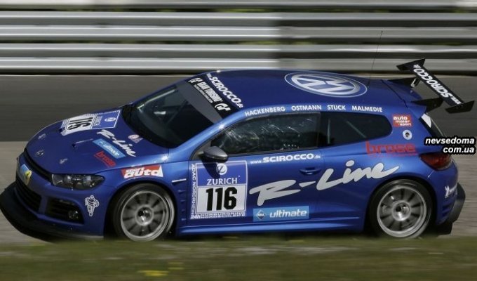 Новые фото VW Scirocco Racer (10 фото)