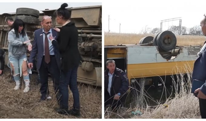 Наливкин снова на коне, точнее, на автобусе: спасает общественный транспорт Уссурийска (4 фото + 1 видео)