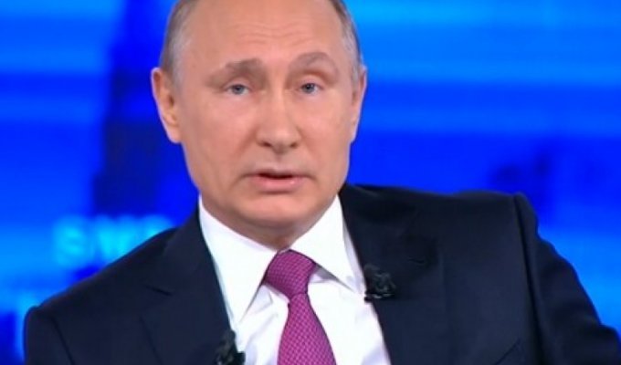 "Россияне живут на свалках и едят дерьмо": Соцсети троллят Путина, который "гонит пургу"
