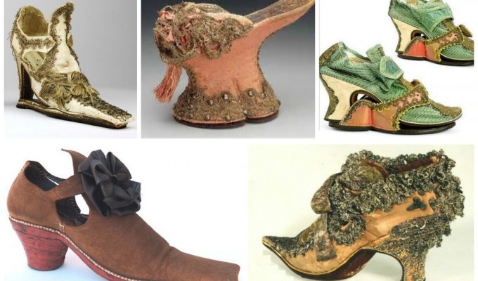 Поразительная и великолепная старинная обувь (28 фото)