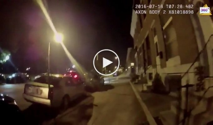 Американец ловил покемона и протаранил полицейскую машину
