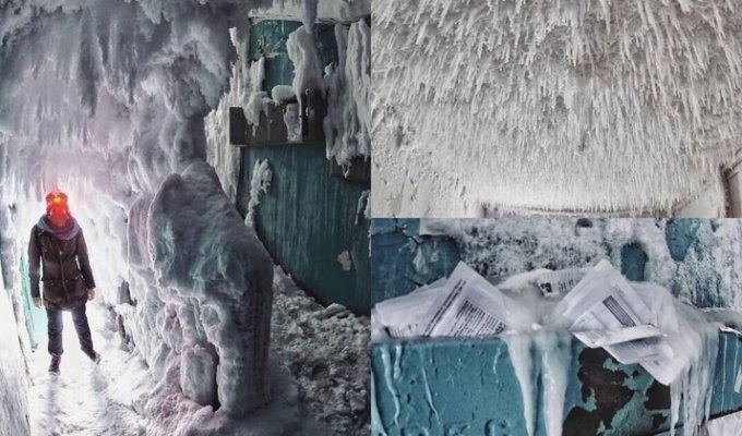 "Леденящие душу подъезды": фотопроект заброшенных жилищ Воркуты (34 фото)