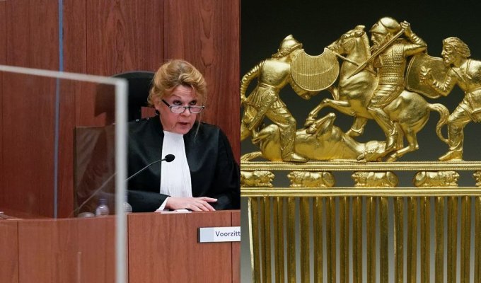 В суде Амстердама решили передать золото скифов из музеев Крыма Украине (4 фото)