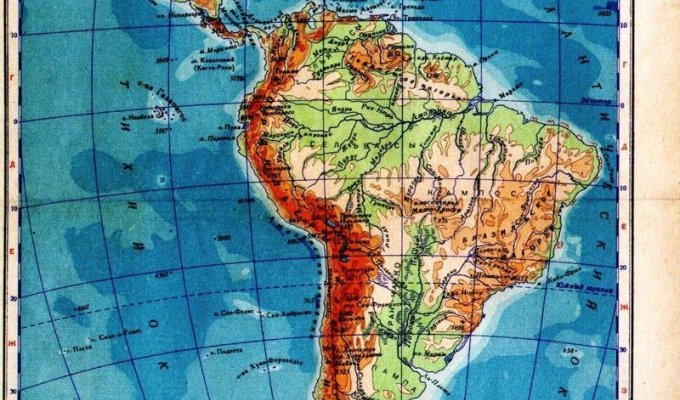 Интересные факты про Южную Америку. Часть первая - география (21 фото)