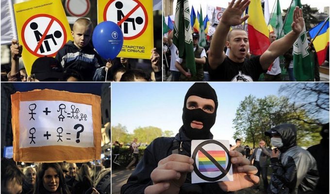 Лица гомофобии разных стран мира (40 фото)