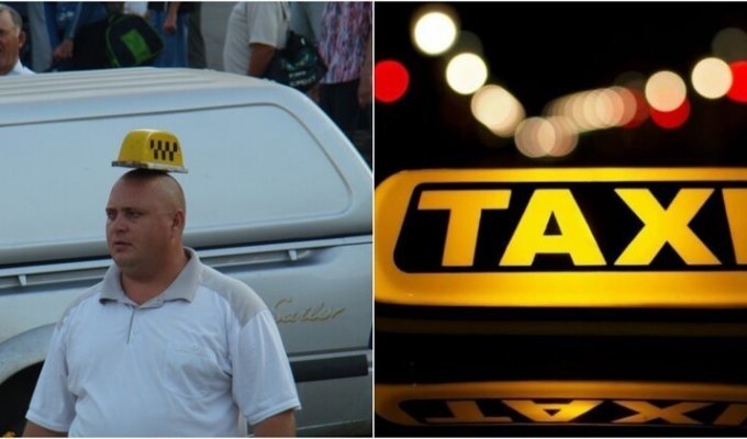 Таксист перепутал клиента с трупом (2 фото)