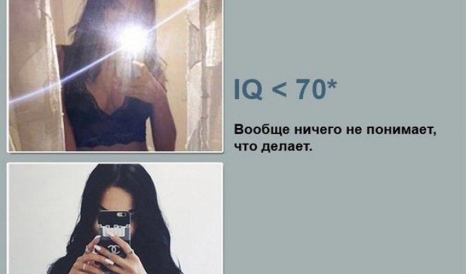 IQ и селфи у зеркала (3 фото)