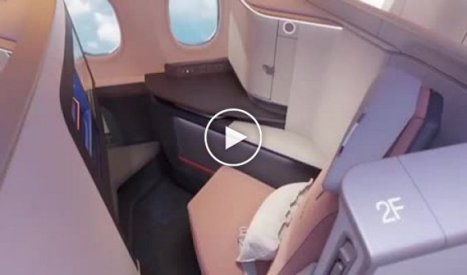 Новый бизнес-класс в самолетах в Дубае