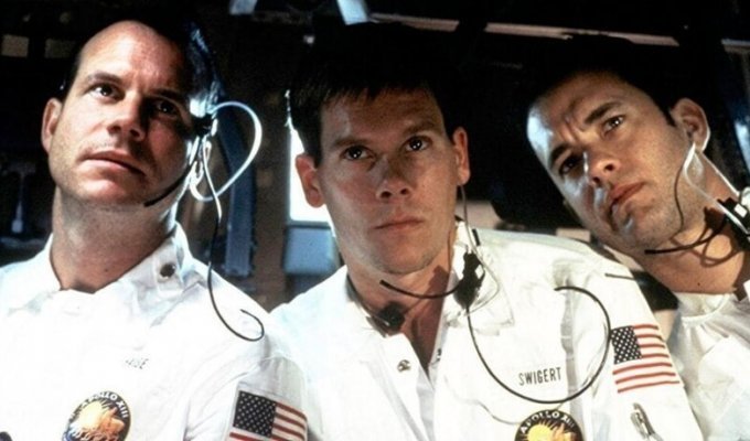 Как Стивен Спилберг «придумал» гравитацию для фильма «Аполлон-13»? (4 фото)