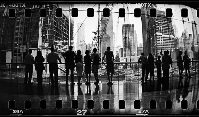 Преобразившийся Манхэттен на пленке (12 фото)