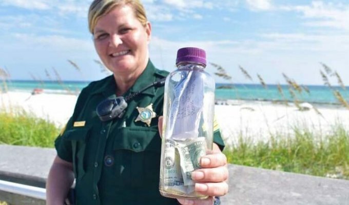 Офицер полиции поделилась душевным письмом, которое она нашла в бутылке с останками чьего-то сына (5 фото)