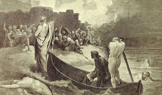 «Божественная комедия» Данте в мистических гравюрах Гюстава Доре (76 фото)