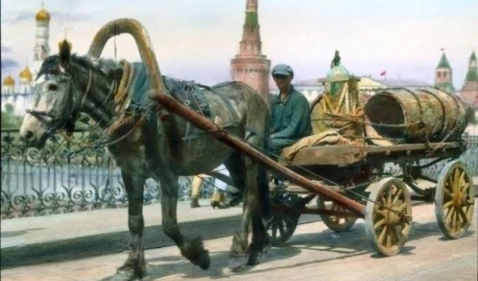 Уникальные цветные фото Москвы 1930-х годов . Часть 2 (46 фото)