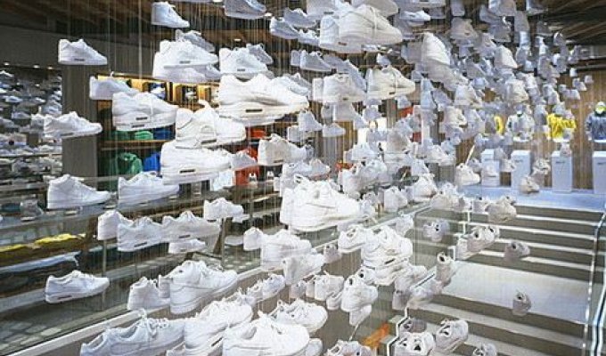 Универмаг Nike в Токио (5 фото)
