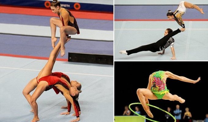 Красота гибкости и силы: фото с чемпионата по гимнастике (12 фото)