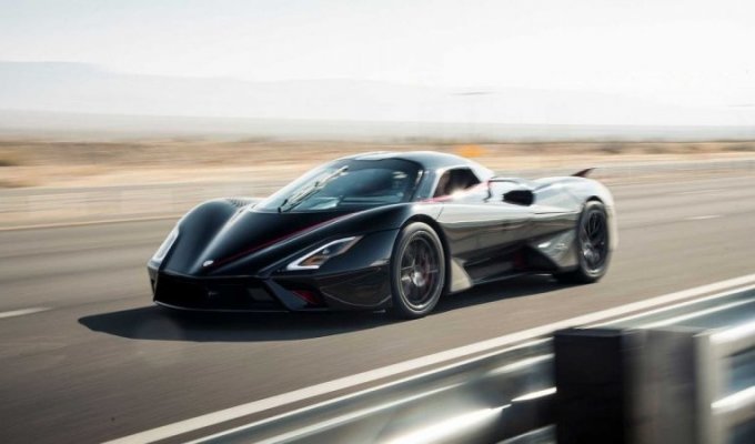 Новый рекорд скорости: SSC Tuatara официально самый быстрый серийный автомобиль в мире (9 фото + 1 видео)