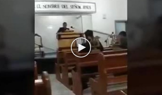Атака муравьев в перуанской церкви
