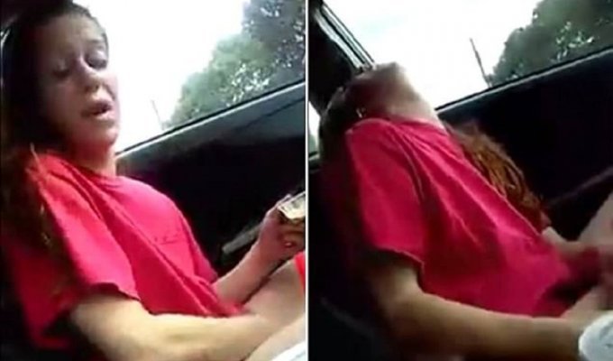Мать "под кайфом" пытается довезти дочек до дома (9 фото + 1 видео)