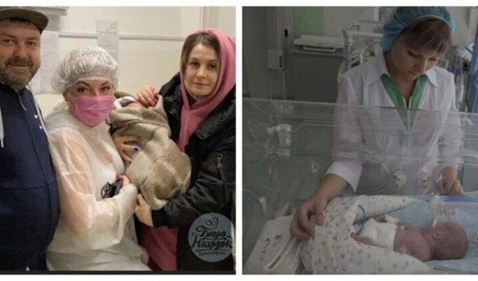 Рождественское чудо: брошенного на морозе младенца спасли новосибирские подростки (3 фото)