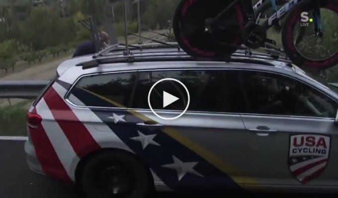 Обидный фейл американской велогонщицы на чемпионате мира по велоспорту